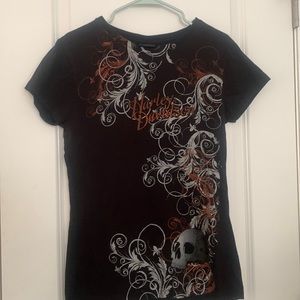 Harley Davidson black tee shirt